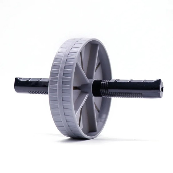 Roată de exerciții abdominale silențioasă cu suprafață antiderapantă, sarcină puternică de 130 kg, miez de oțel, antrenament pentru mușchii abdominali 1
