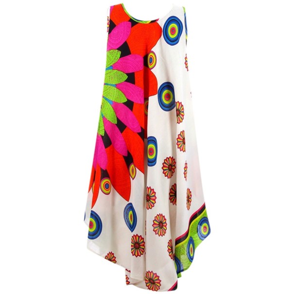 Robe d'été colorée 4XL 4