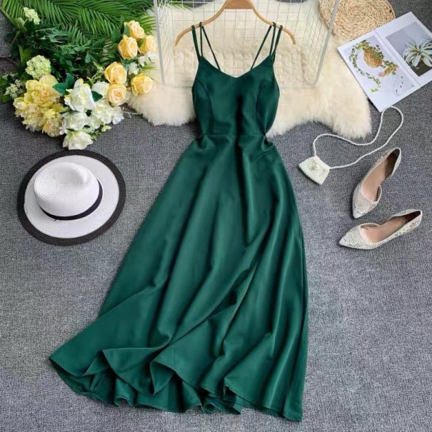 Robe d'été Veronica vert XS