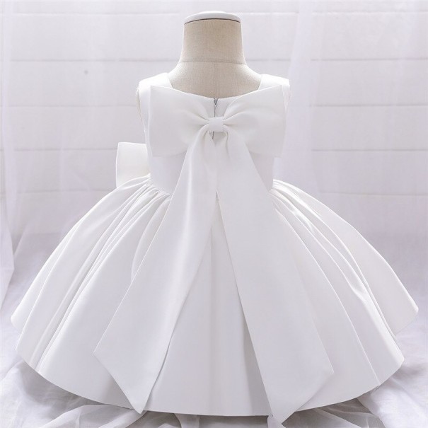 Robe fille N226 blanc 2