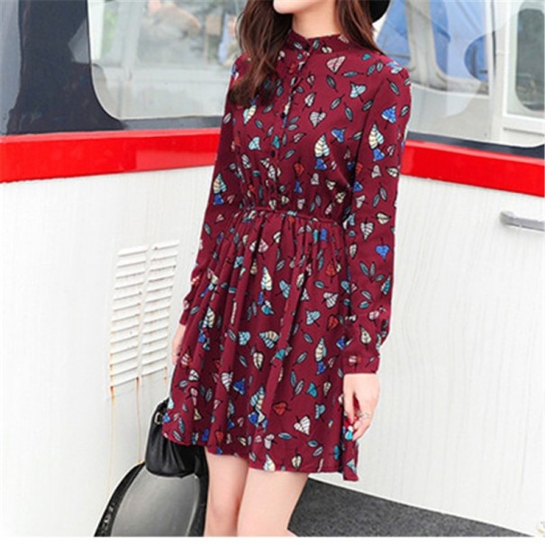 Robe mini femme Francesca bordeaux M