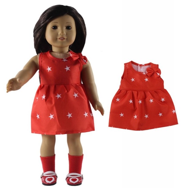 Robe pour poupée A107 2