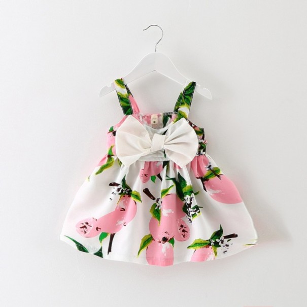 Robe sans manches J1589 rose 18-24 mois
