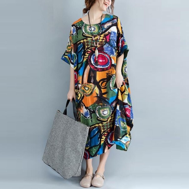 Robe tunique à motif 1