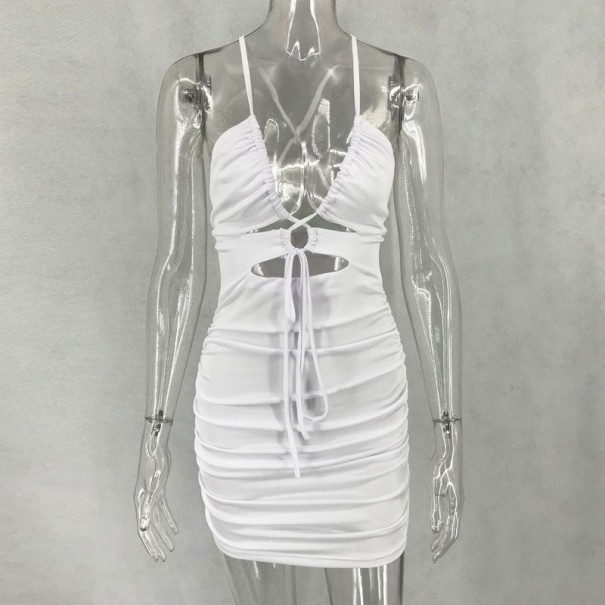 Robes d'été pour femmes Sara blanc S