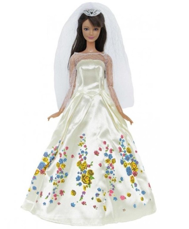 Robes et accessoires pour poupées 14 pièces 2