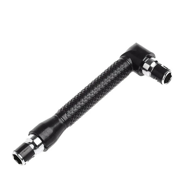 Robuuste L-vormige handgreep voor schroevendraaierbits met sterke magnetische punt en antislip grip 1