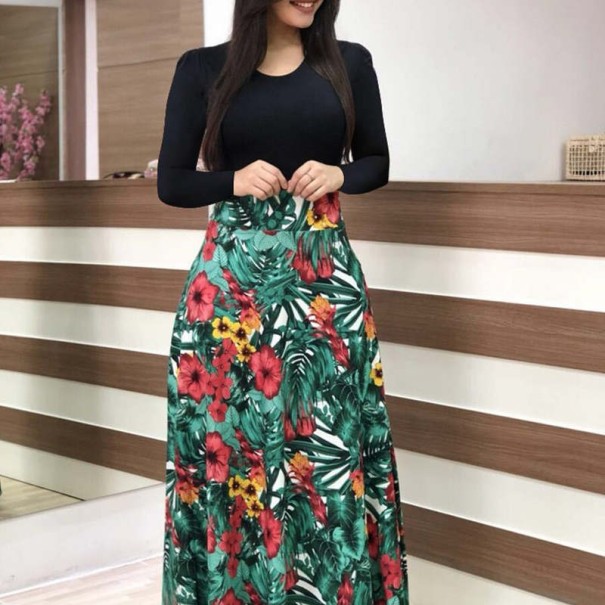 Rochie Boho de toamnă pentru femei M 5