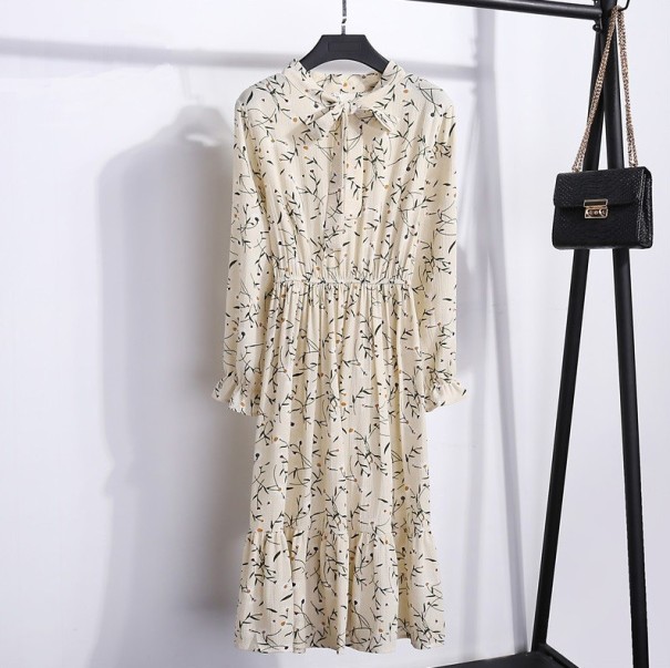 Rochie de damă cu mâneci lungi M 6