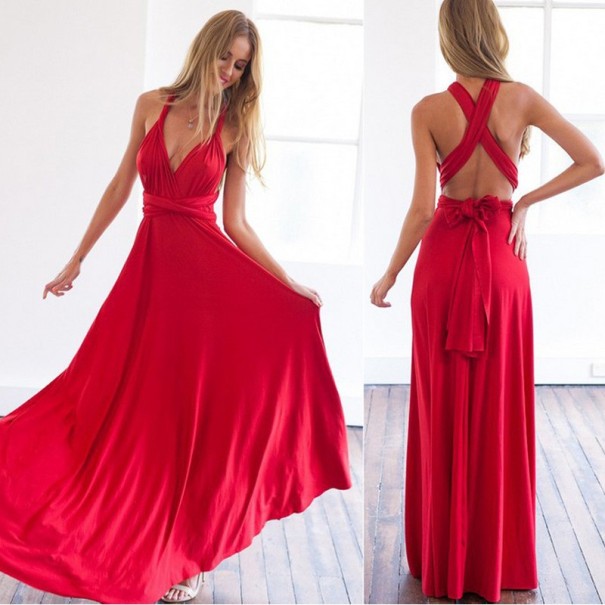 Rochie de dama J3268 roșu XS