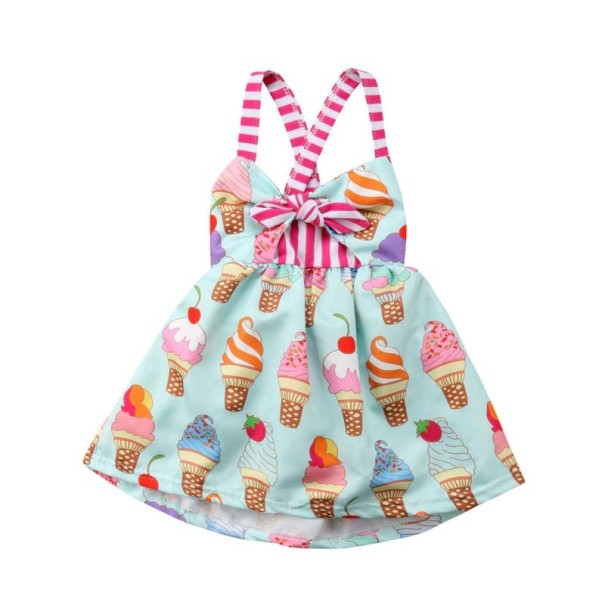Rochie de fată cu înghețată 3