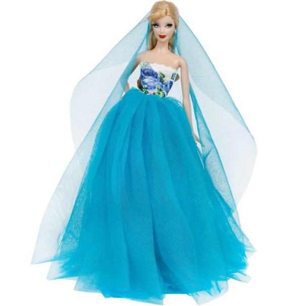 Rochie de seara pentru barbie 6