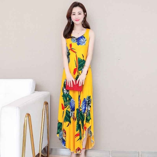 Rochie de vară cu imprimeu în dimensiuni supradimensionate 4XL 5