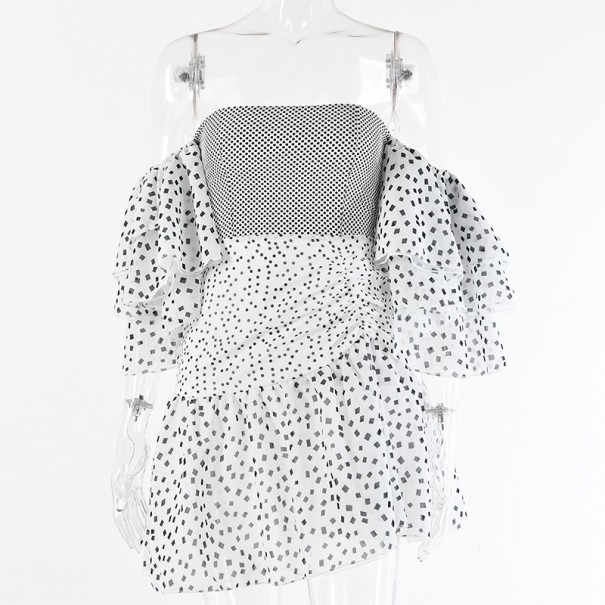 Rochie de vară pentru femei cu volane