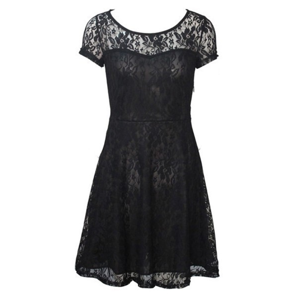 Rochie elegantă pentru femei negru XS