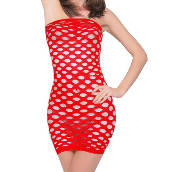 Rochie erotică sexy de damă J827 roșu