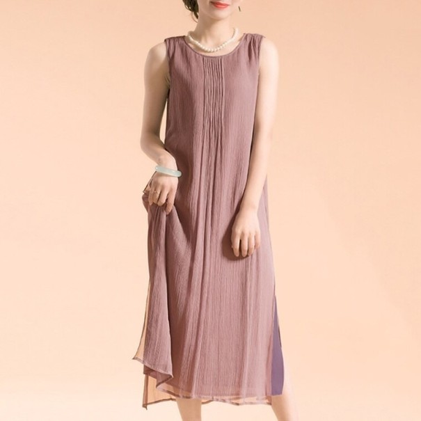 Rochie fără mâneci pentru femei A2506 4XL 1