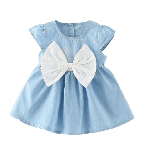 Rochie fetita N425 alb 2