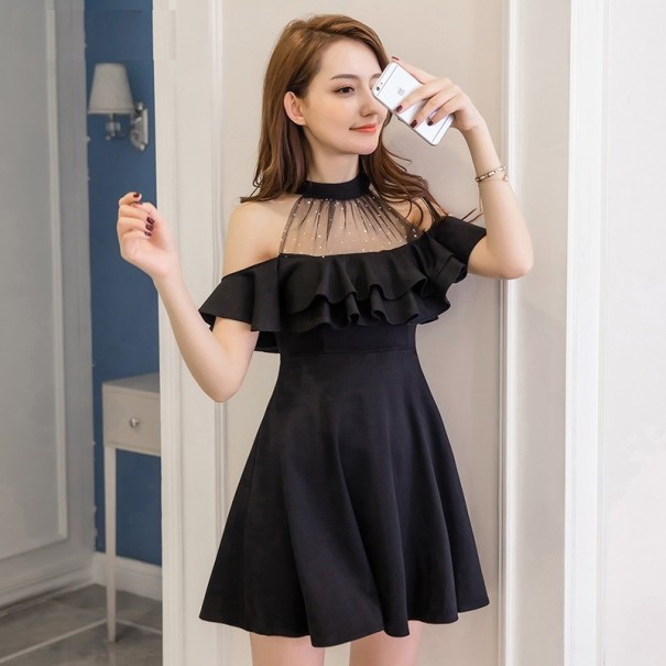 Rochie formală scurtă negru XS
