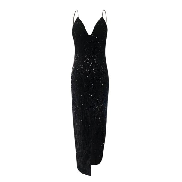 Rochie lungă de seară cu paiete XS