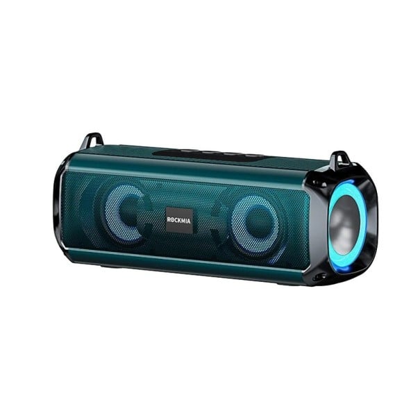 Rockmia EBS-045 Hordozható Bluetooth Hangszóró 10 W RGB Világítással Mikrofonnal TWS Funkcióval TF Kártya Foglalattal 800 mAh Akkumulátorral