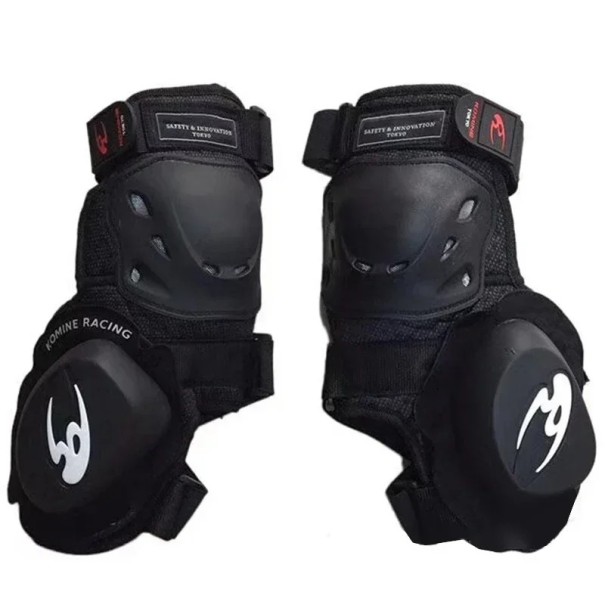 Rodilleras plegables para motocicleta, anticaídas, de plástico, para carreras de carretera, equipo profesional a prueba de golpes para hombres. 1
