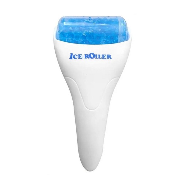Rodillo de hielo facial para cerrar los poros Rodillo de hielo contra la hinchazón y el enrojecimiento Masaje facial con hielo para reafirmar la piel Rodillo de hielo lifting para contornos faciales 18,5 x 8 cm 1