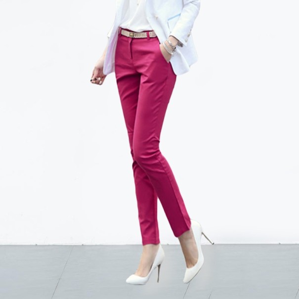 Röhrenhose für Damen A377 dunkelrosa S