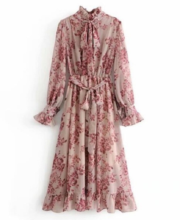 Romantické kvetované šaty S