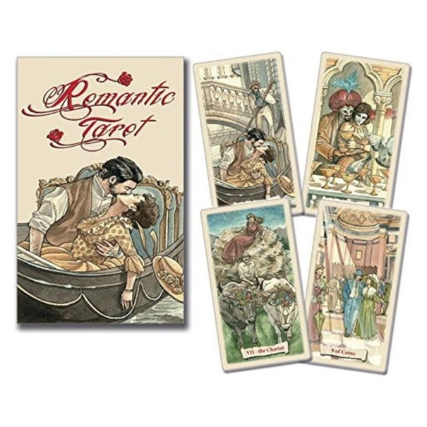 Romantické tarotové karty 78 ks 1