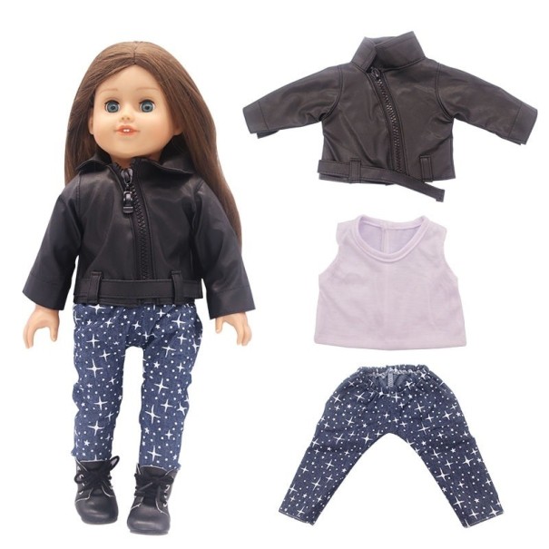 Ropa de muñeca 4 piezas 1