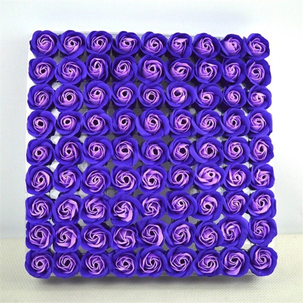 Rosa di sapone decorativa 81 pz 2