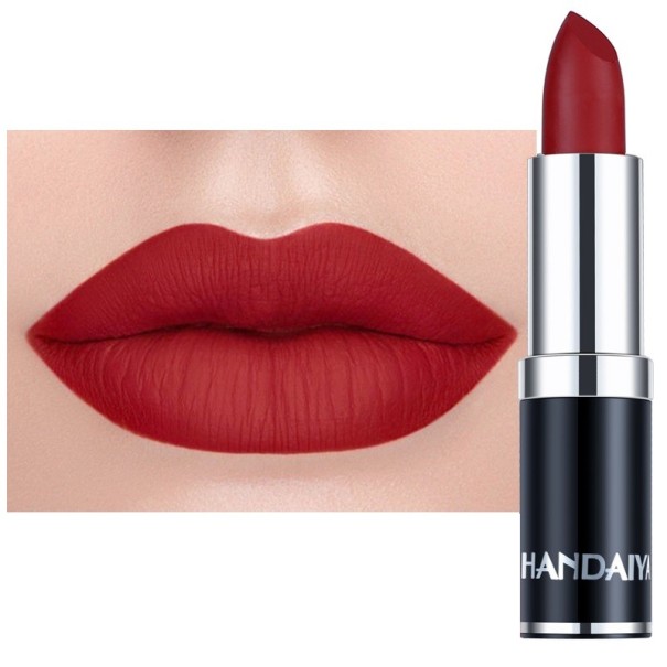 Rossetto opaco vellutato Lunga durata e trucco labbra resistente all'acqua 9