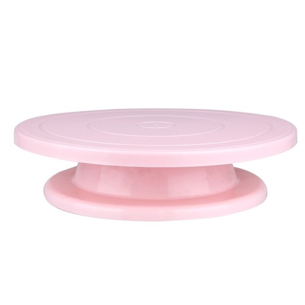 Roterande tårtställ A1 rosa