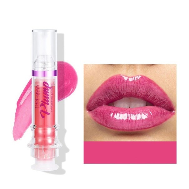 Rouge à lèvres liquide hydratant et waterproof avec effet volumateur 5 ml Brillance durable Couleur intense Mise en valeur des lèvres 3