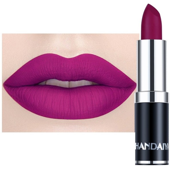 Rouge à lèvres mat velouté Longue tenue et maquillage à lèvres résistant à l'eau 2