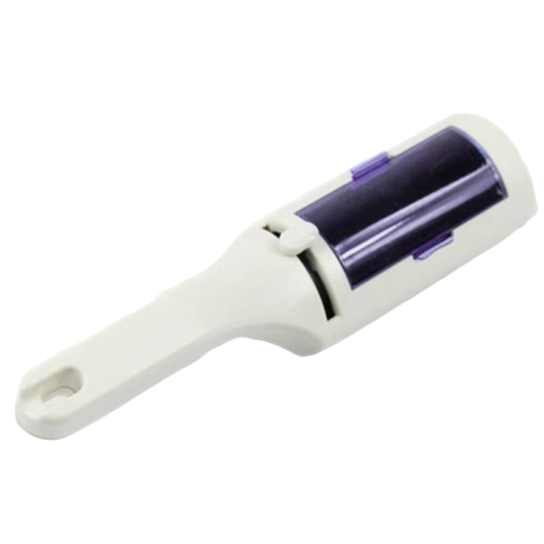 Rouleau auto-nettoyant pour enlever les poils d'animaux de compagnie Brosse nettoyante pour poils 24,5 x 5 x 6 cm Réutilisable 1
