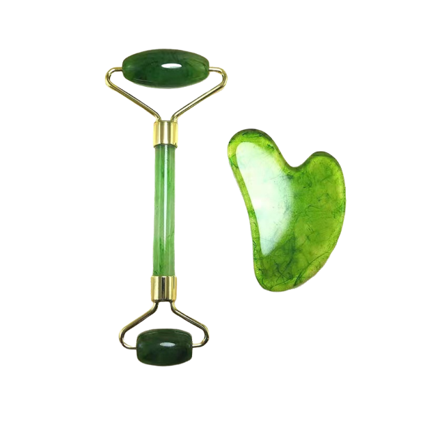 Rouleau de massage pour le visage avec pierre 5