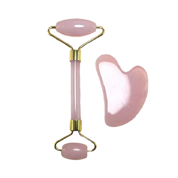 Rouleau de massage pour le visage avec pierre 8