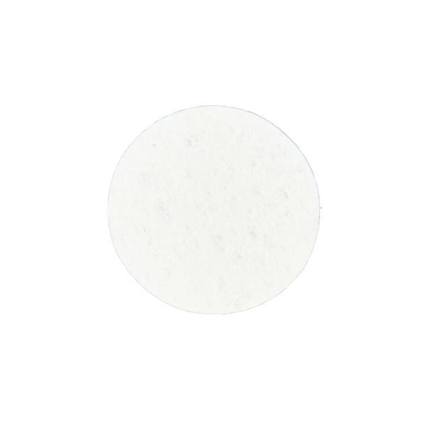 Round Foam Textured Paper 20 pcs approx 60 mm thickness 1 mm structured surface white for watercolour DIY crafting 1