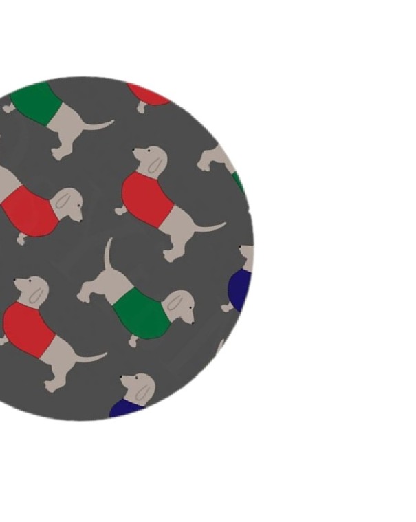 Round Mouse Mat K2545 20 cm x 20 cm 2