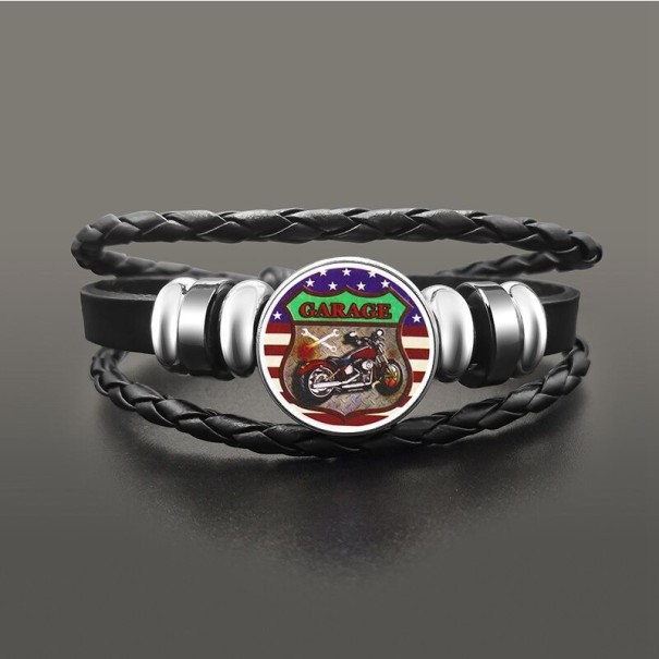 Route 66-armband för män 14