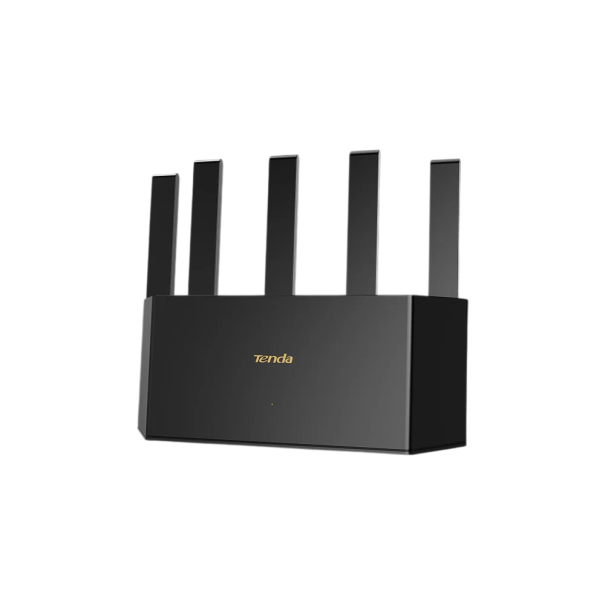 Router Wi-Fi 7 Tenda 5011 Mb/s dual-band 2,4 e 5 GHz porta Ethernet 2,5G 5x antenna e 5 amplificatori di segnale dual-core nero per la casa 1