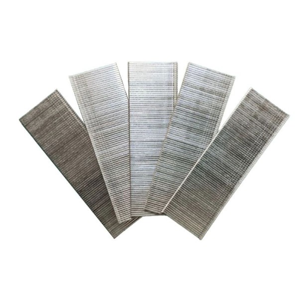 Rovné hřebíky 15 - 30 mm do hřebíkovačky 400 ks v pásech ocelové stříbrné příslušenství pro spojování dřeva a montážní práce 1