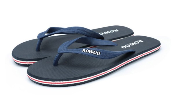 Rowoo flipflops herr mörkblå 46