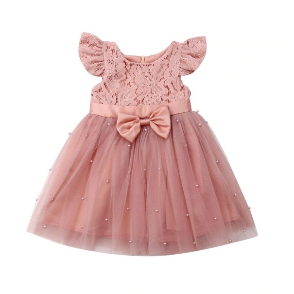 Roze jurk voor meisjes 6