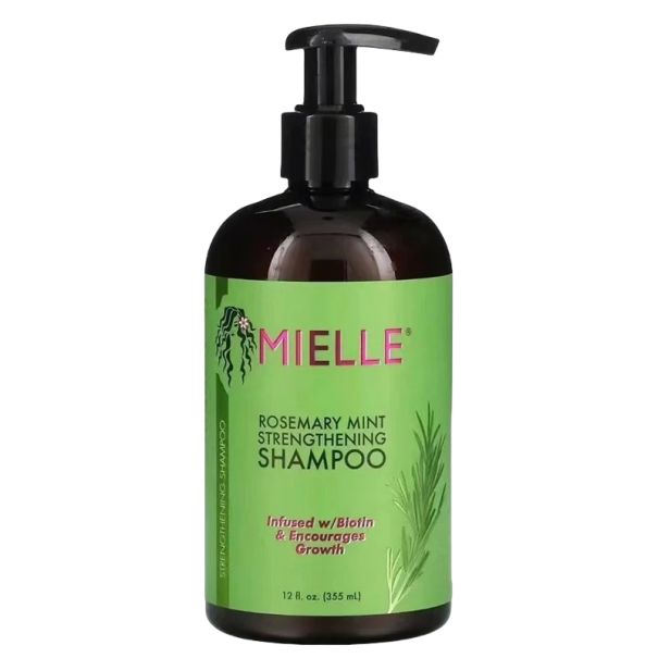 Rozmarýnový šampon na vlasy Vyživující šampon na posílení vlasů Na roztřepené a suché vlasy Rozmarýnový šampon pro růst vlasů 355 ml 1