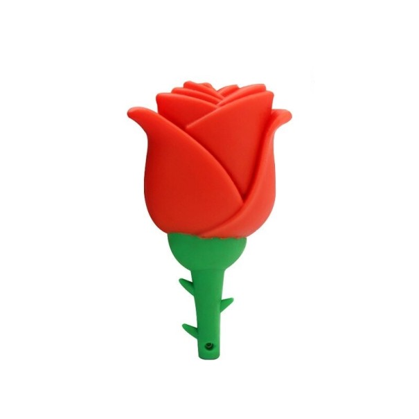 Rózsa alakú USB pendrive piros 16GB