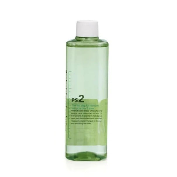 Roztok pro dermabrazi 400 ml s 0,5% kyselinou salicylovou Exfoliace proti akné Čištění pórů Zelený Pro ošetření celého obličeje 1