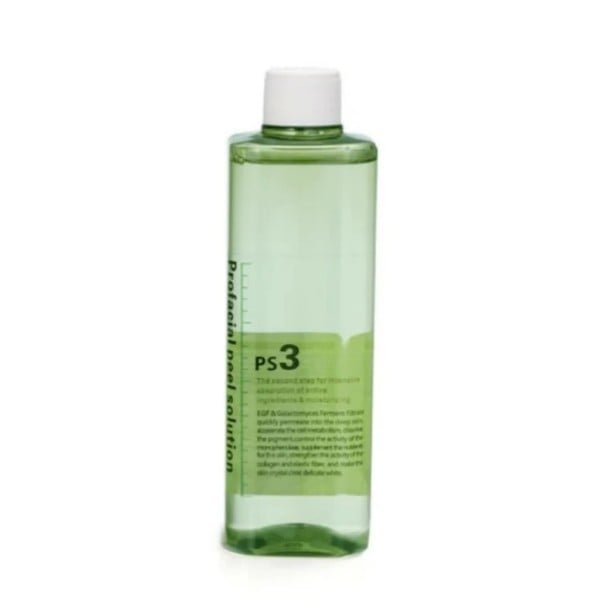 Roztok pro dermabrazi 400 ml s 1% filtrátem Galactomyces Hydratace a výživa pleti Zelený Pro aplikaci sprejem na celý obličej 1